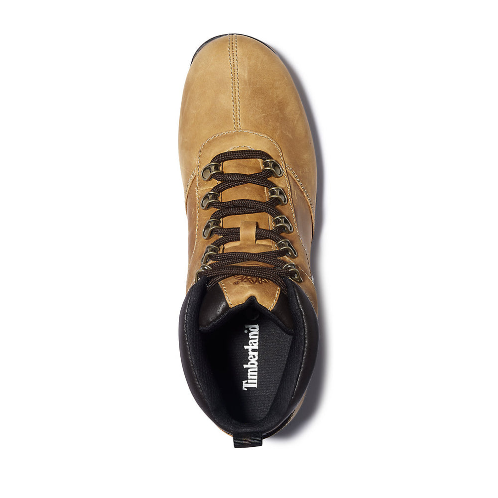 Splitrock Nubuck Mid Hiker for Men in Yellow Timberland Outlet