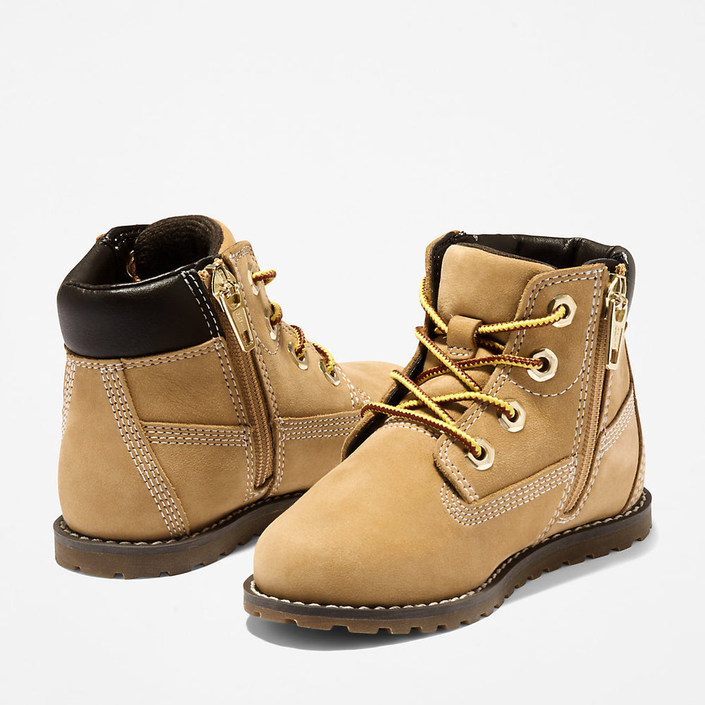 Pokey Pine 6 Inch Boot for Toddler in Yellow Timberland On Sale