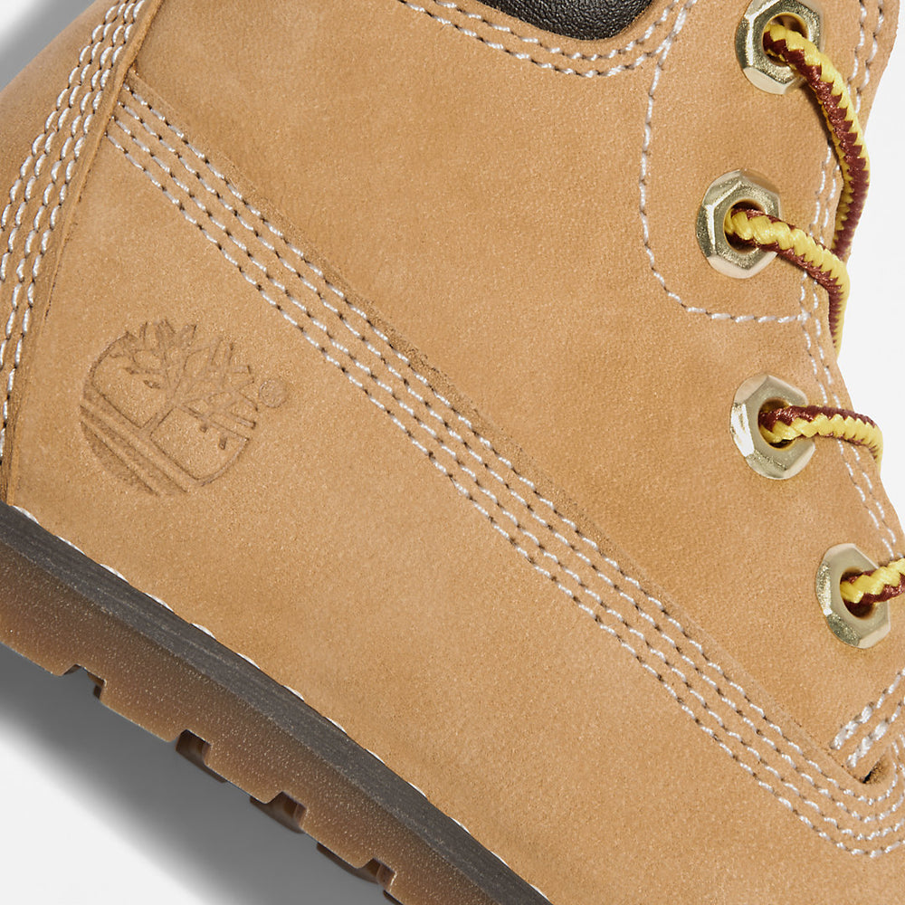 Pokey Pine 6 Inch Boot for Toddler in Yellow Timberland On Sale