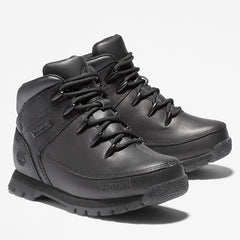 Euro Sprint Mid Hiker for Youth in Black Timberland Discount
