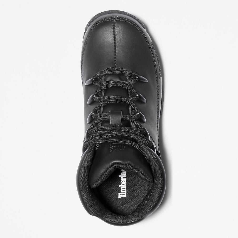 Euro Sprint Full-grain Mid Hiker for Junior in Black Timberland Sale