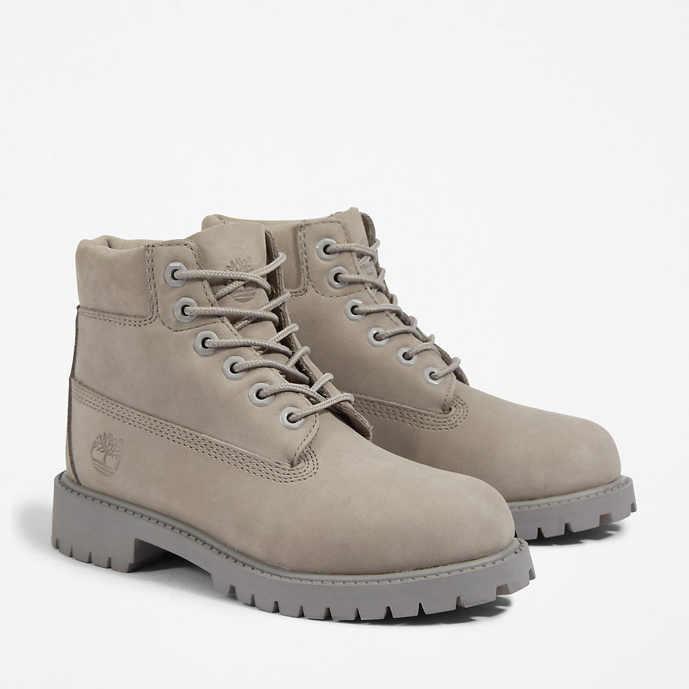 Timberland® Premium 6 Inch Boot for Junior in Grey Timberland Discount