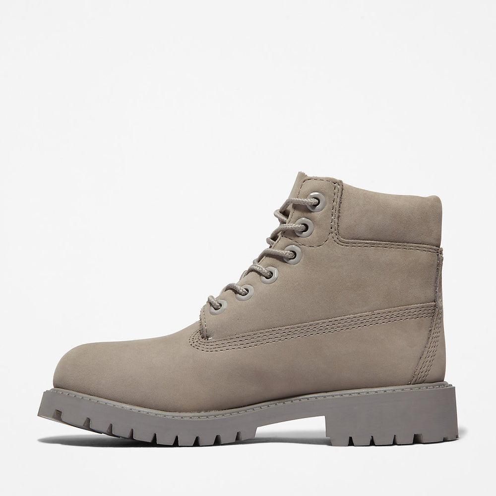 Timberland® Premium 6 Inch Boot for Junior in Grey Timberland Discount