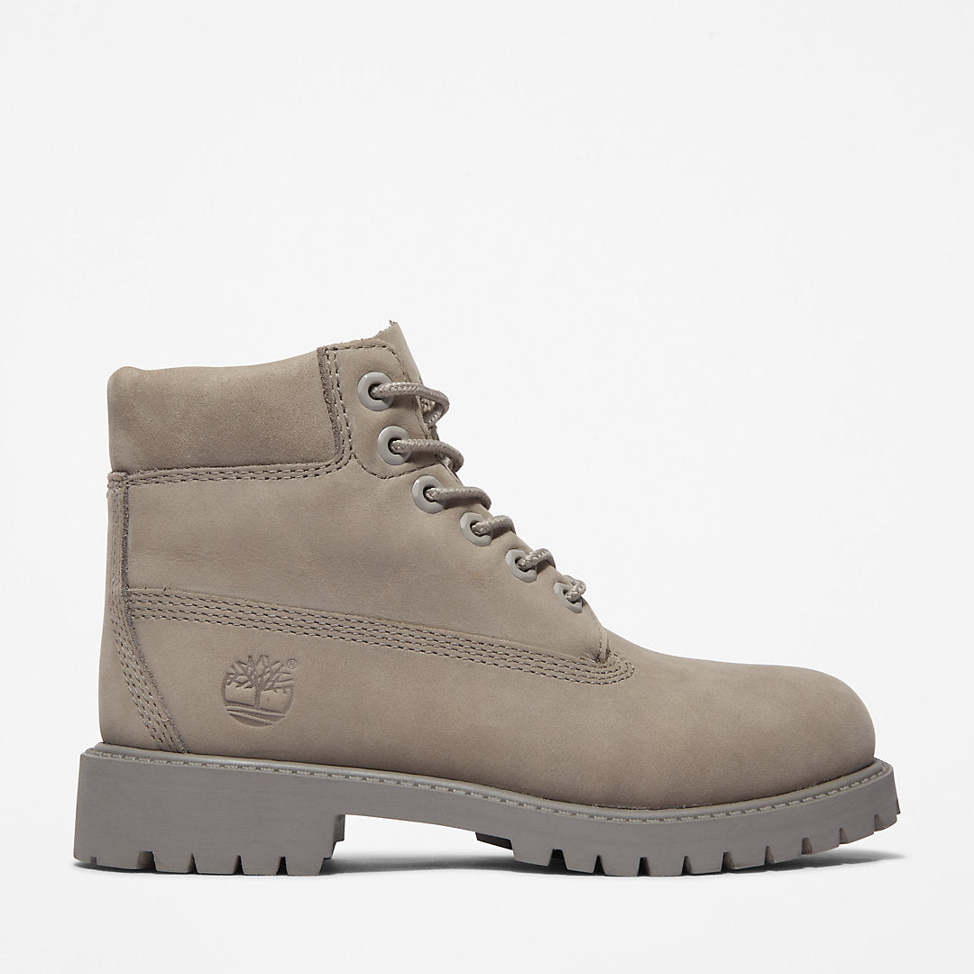 6 Inch Premium Boot for Youth in Grey Timberland For Sale
