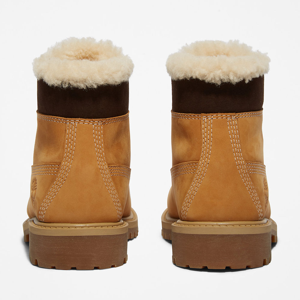 Timberland® Premium 6 Inch Winter Boot for Junior in Yellow Timberland Online