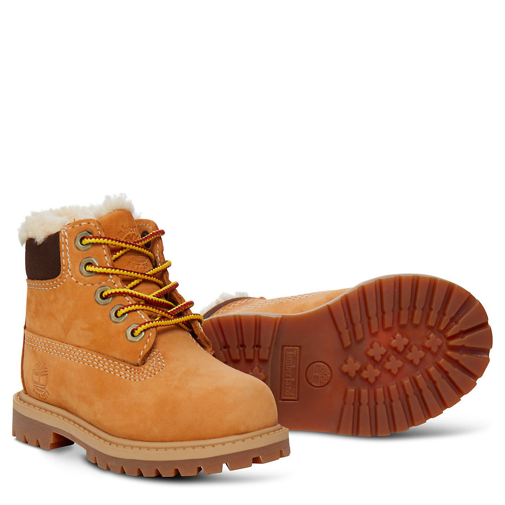 Timberland® Premium 6 Inch Winter Boot for Toddler in Yellow Timberland Discount