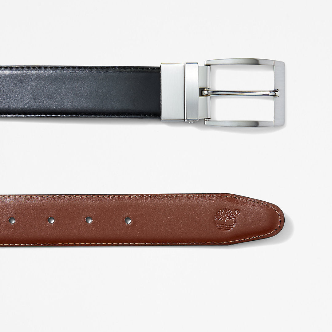 Reversible Leather Belt for Men in Brown/Black Timberland Online