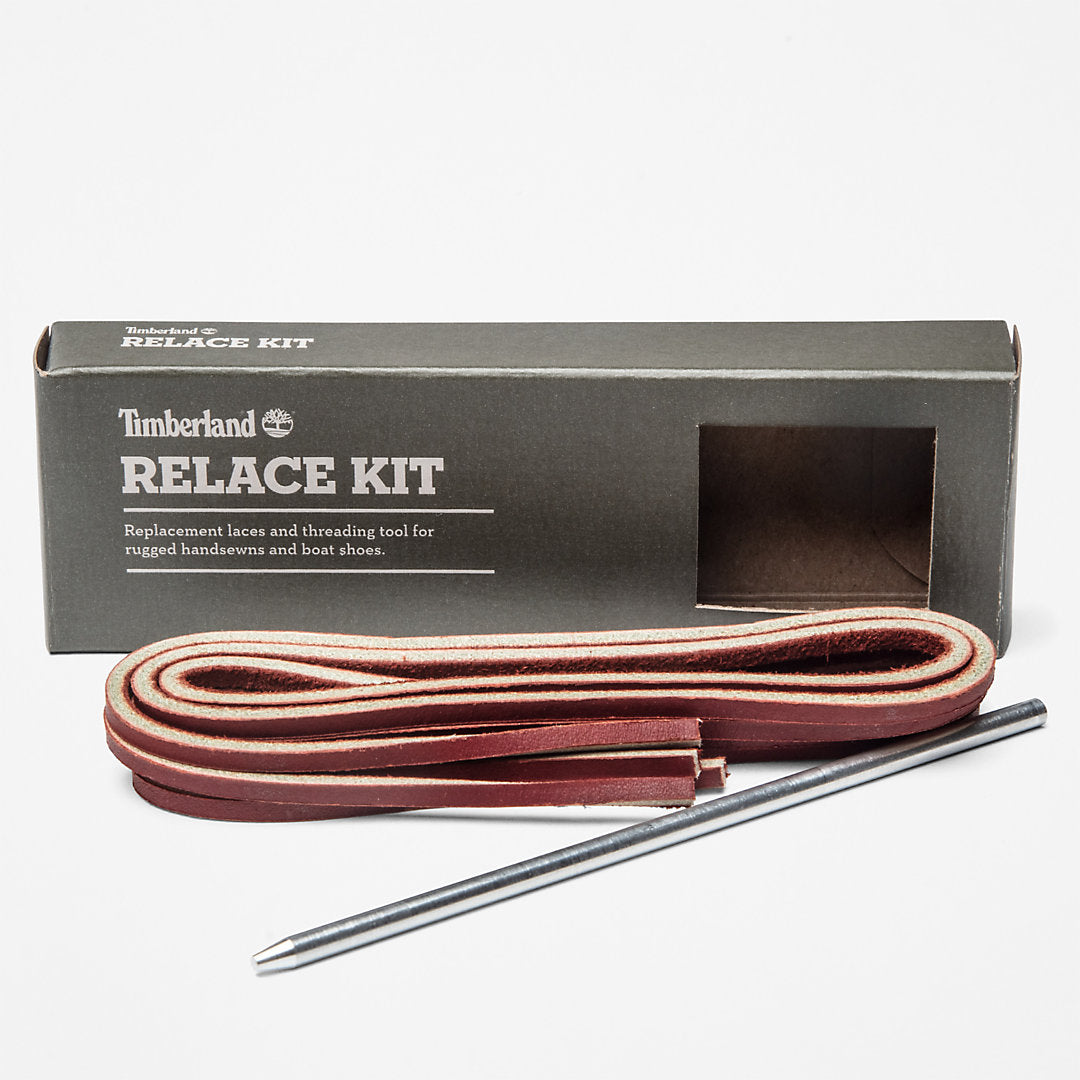 114cm/45" Boat Shoe Relace Kit in Red Timberland For Sale