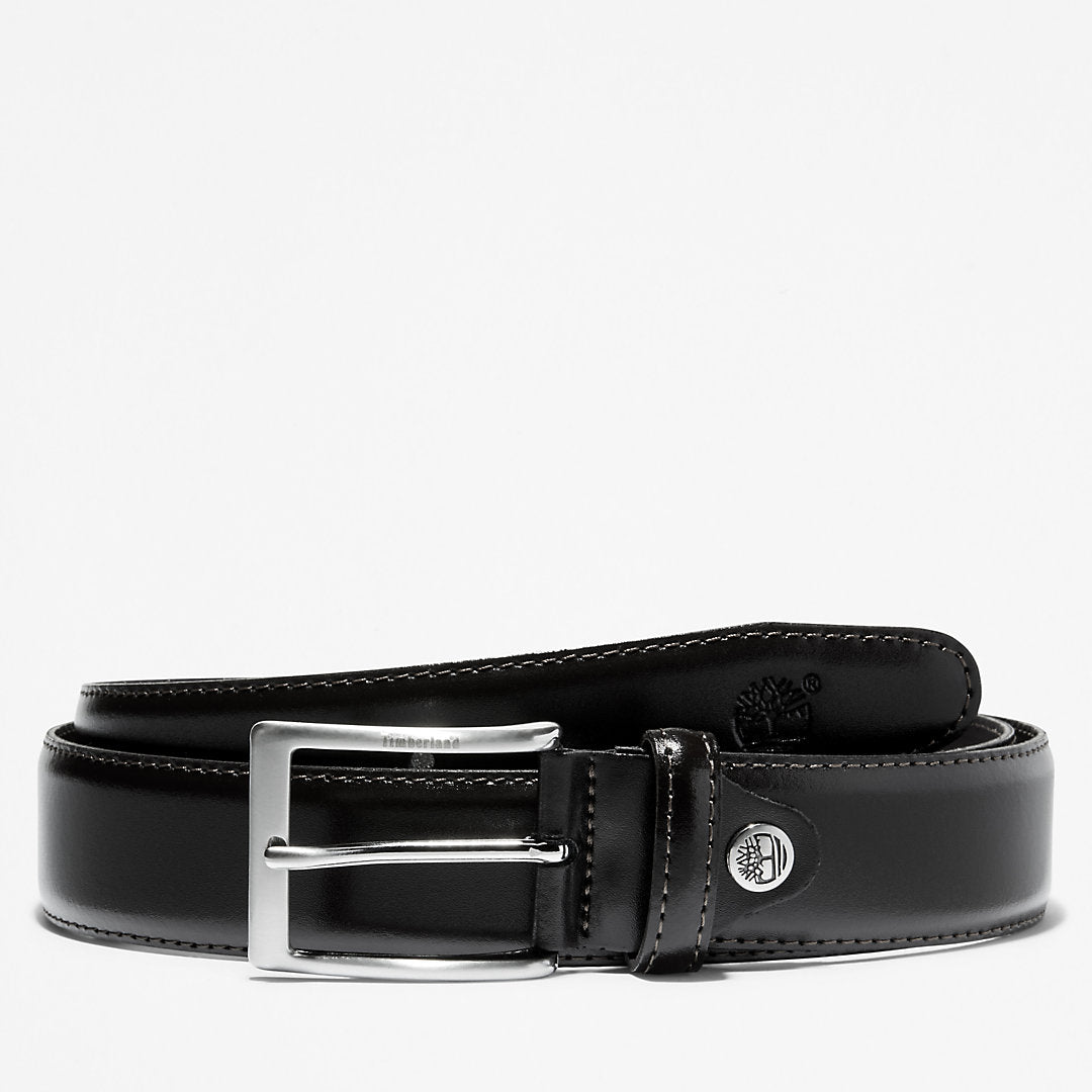 Classic Squared Buckle Beltfor Men in Black Timberland US