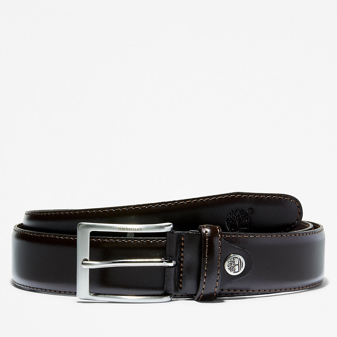 Classic Squared Buckle Beltfor Men in Brown Timberland On Sale