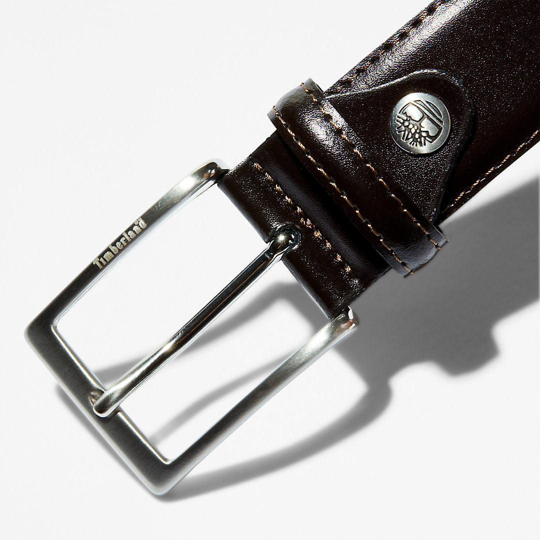 Classic Squared Buckle Beltfor Men in Brown Timberland On Sale