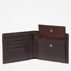 Kennebunk Large Wallet for Men in Dark Brown Timberland Sale