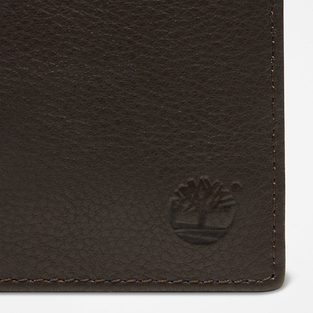 Kennebunk Large Wallet for Men in Dark Brown Timberland Sale
