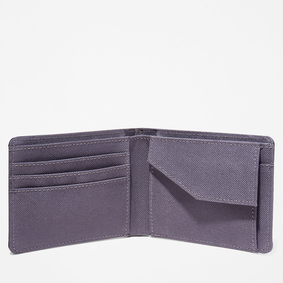 Halyard Patch Wallet with Coin Pocket for Men in Black Timberland Discount