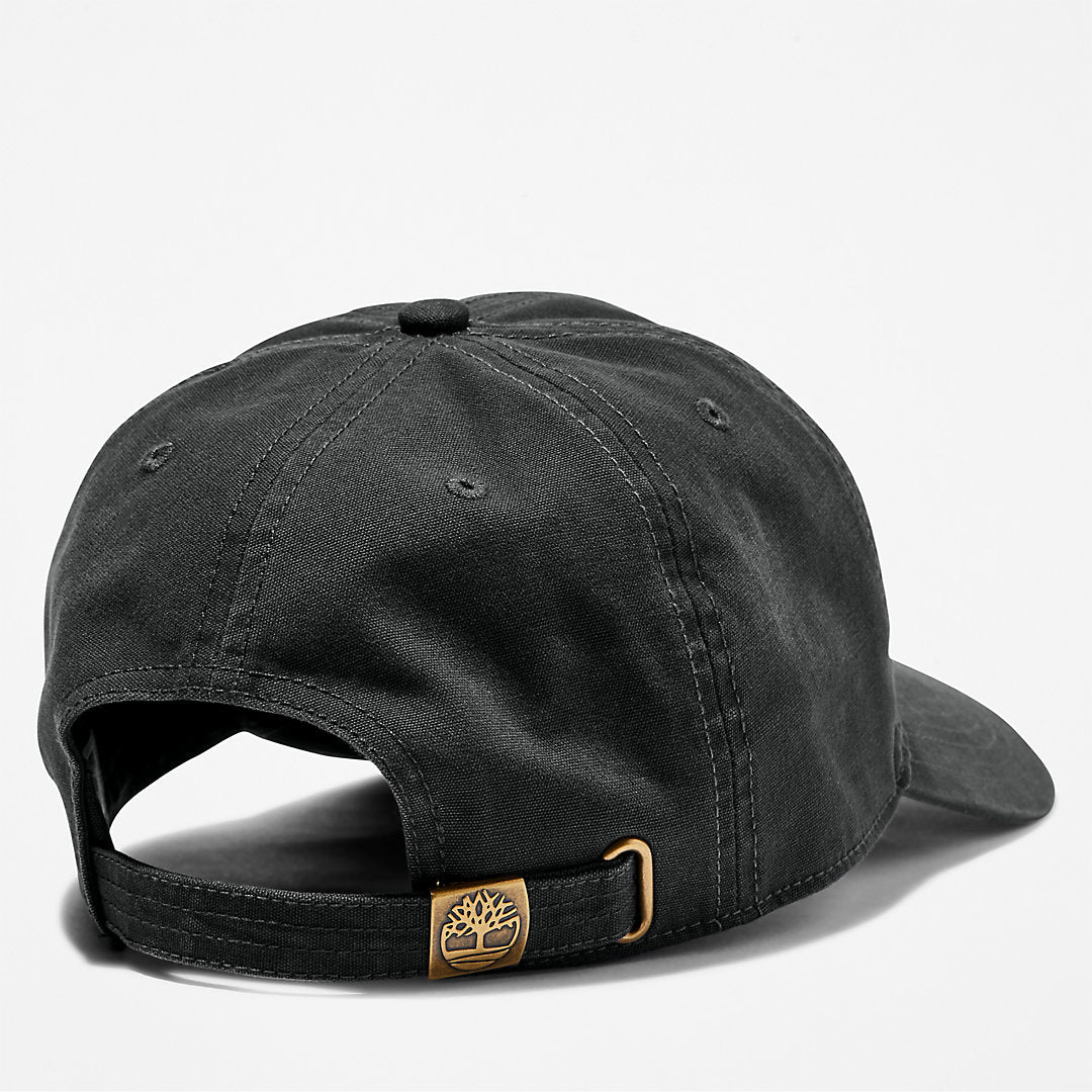 Soundview Cotton Canvas Cap for Men in Black Timberland Outlet
