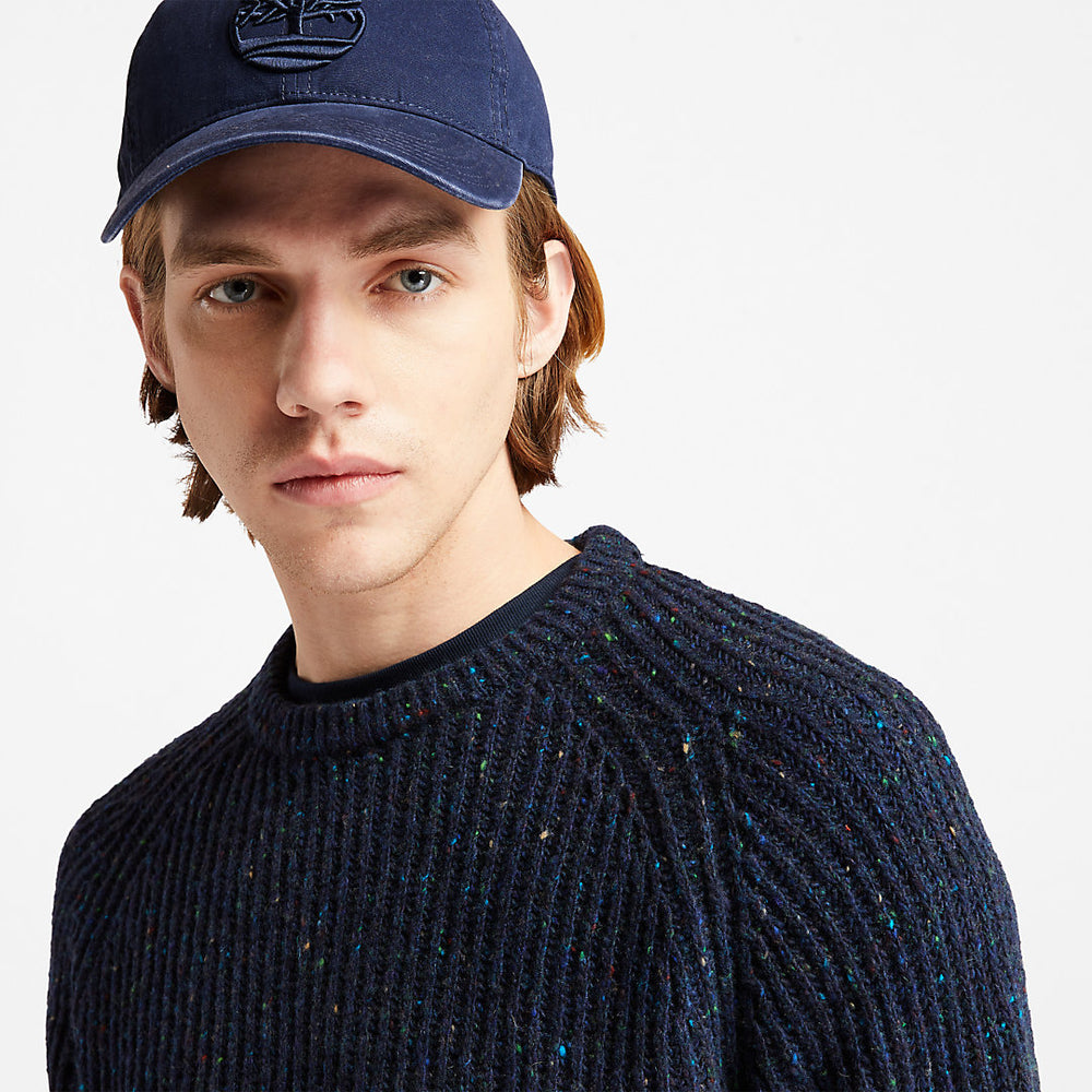 Soundview Cotton Canvas Cap for Men in Navy Timberland On Sale