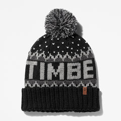 Winter Roll-up Knit Beanie for Men in Black Timberland Discount