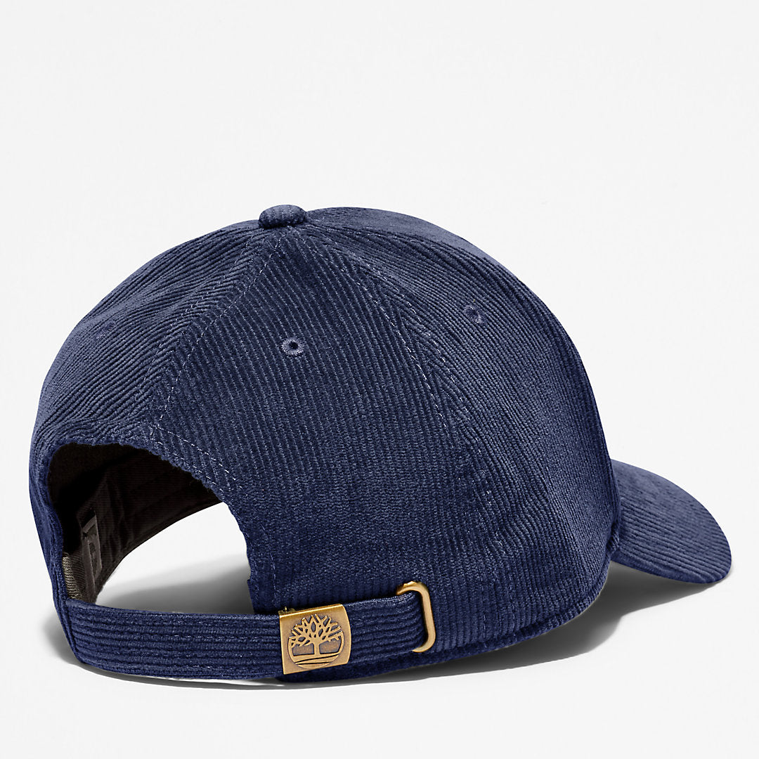 Cotton Corduroy 6-panel Cap for Men in Blue Timberland US