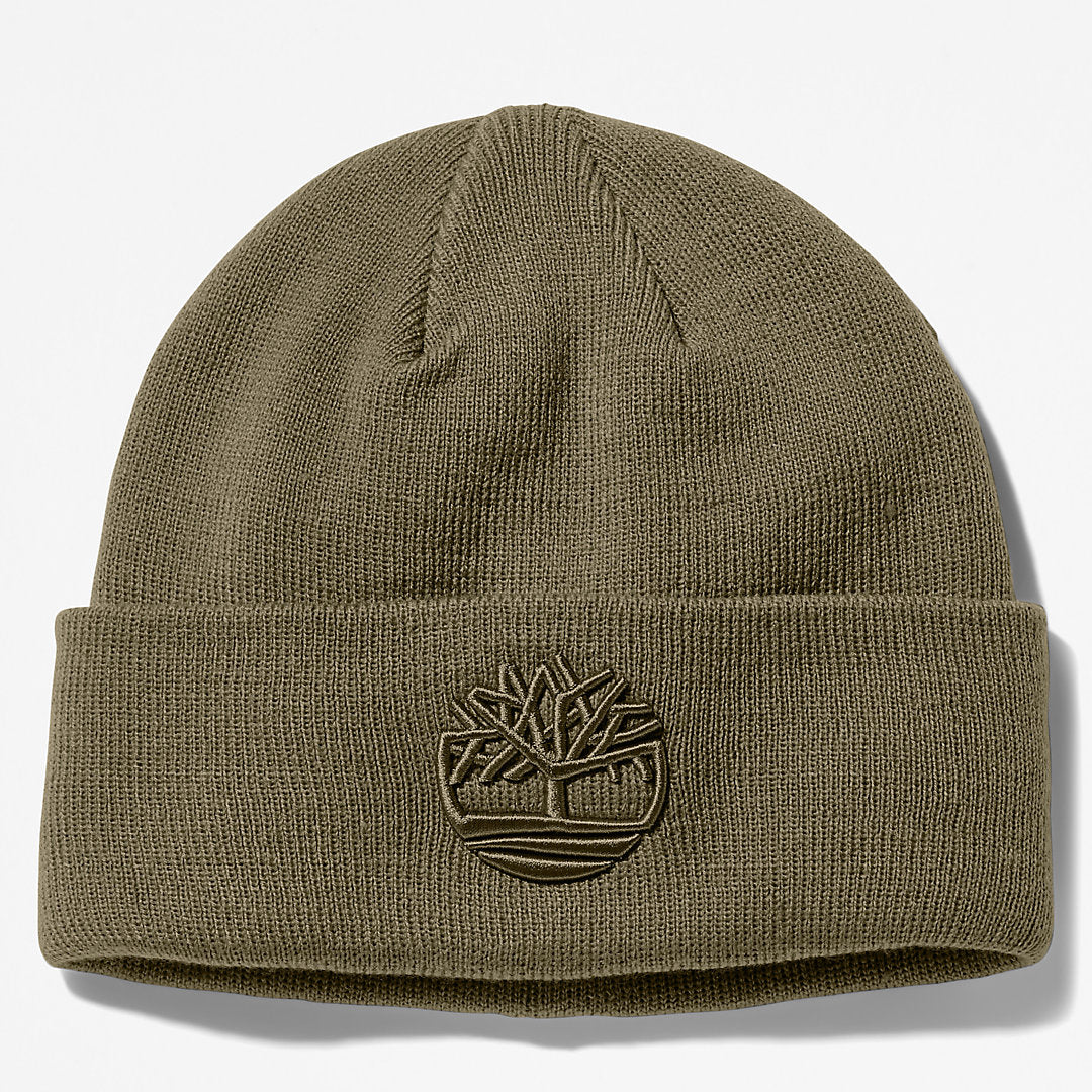 Newington Embroidered Beanie for Men in Dark Green Timberland US