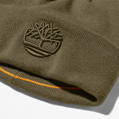 Newington Embroidered Beanie for Men in Dark Green Timberland US