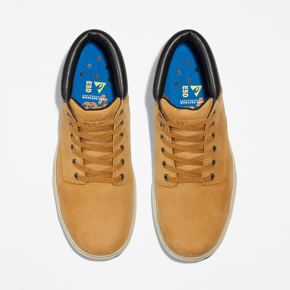 Disruptor Steel-Toe Chukka Work Boot for Men in Yellow Timberland Online