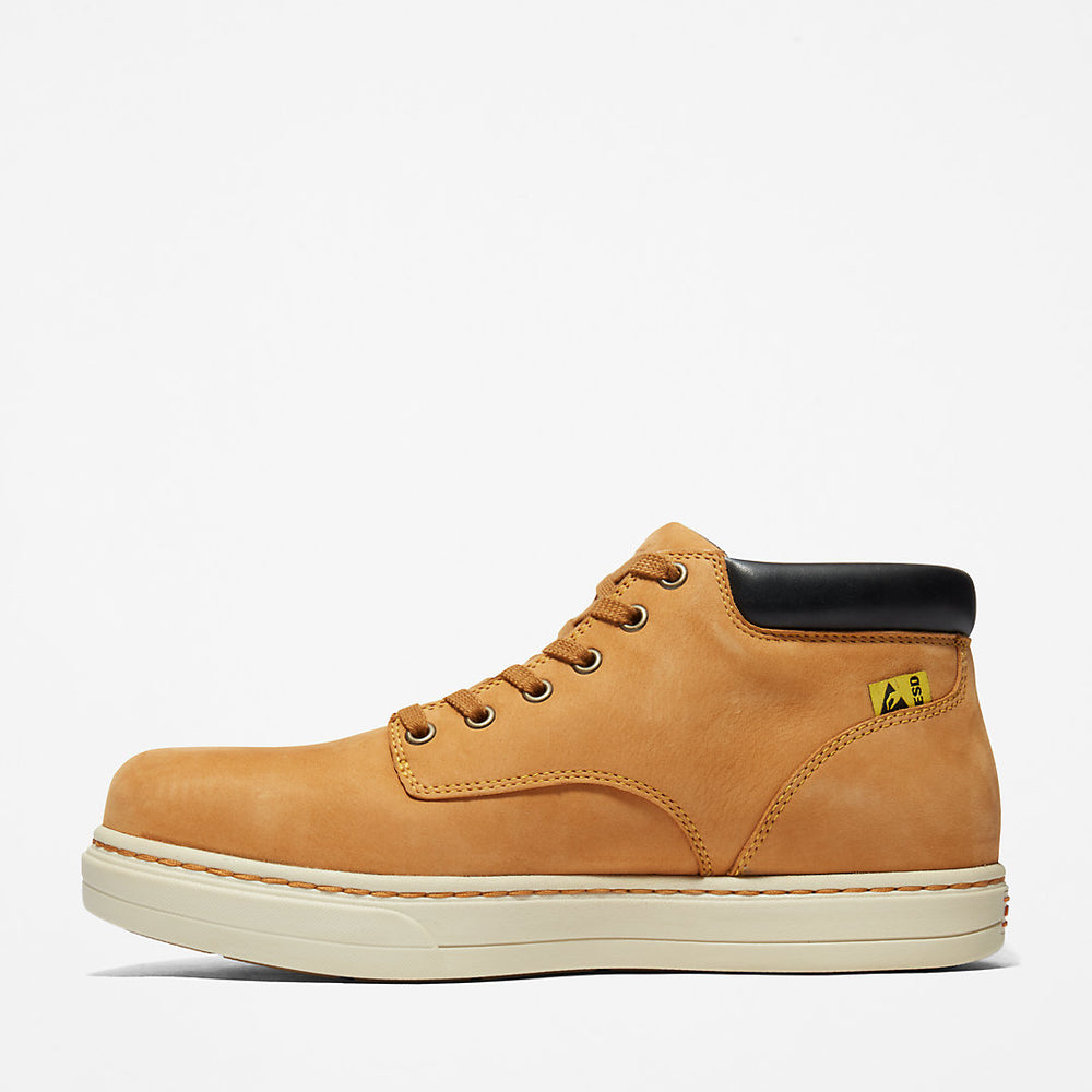 Disruptor Steel-Toe Chukka Work Boot for Men in Yellow Timberland Online
