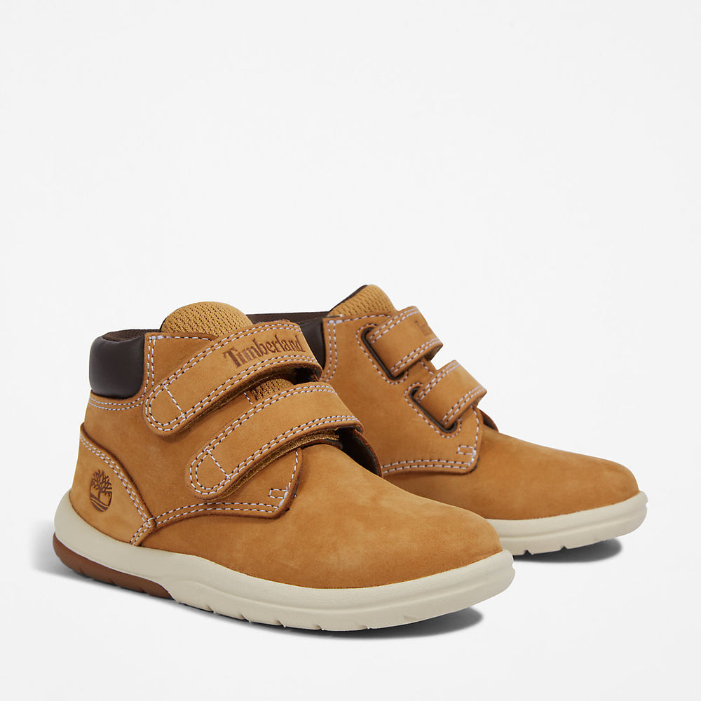 Toddle Tracks Velcro Chukka for Toddler in Yellow Timberland On Sale