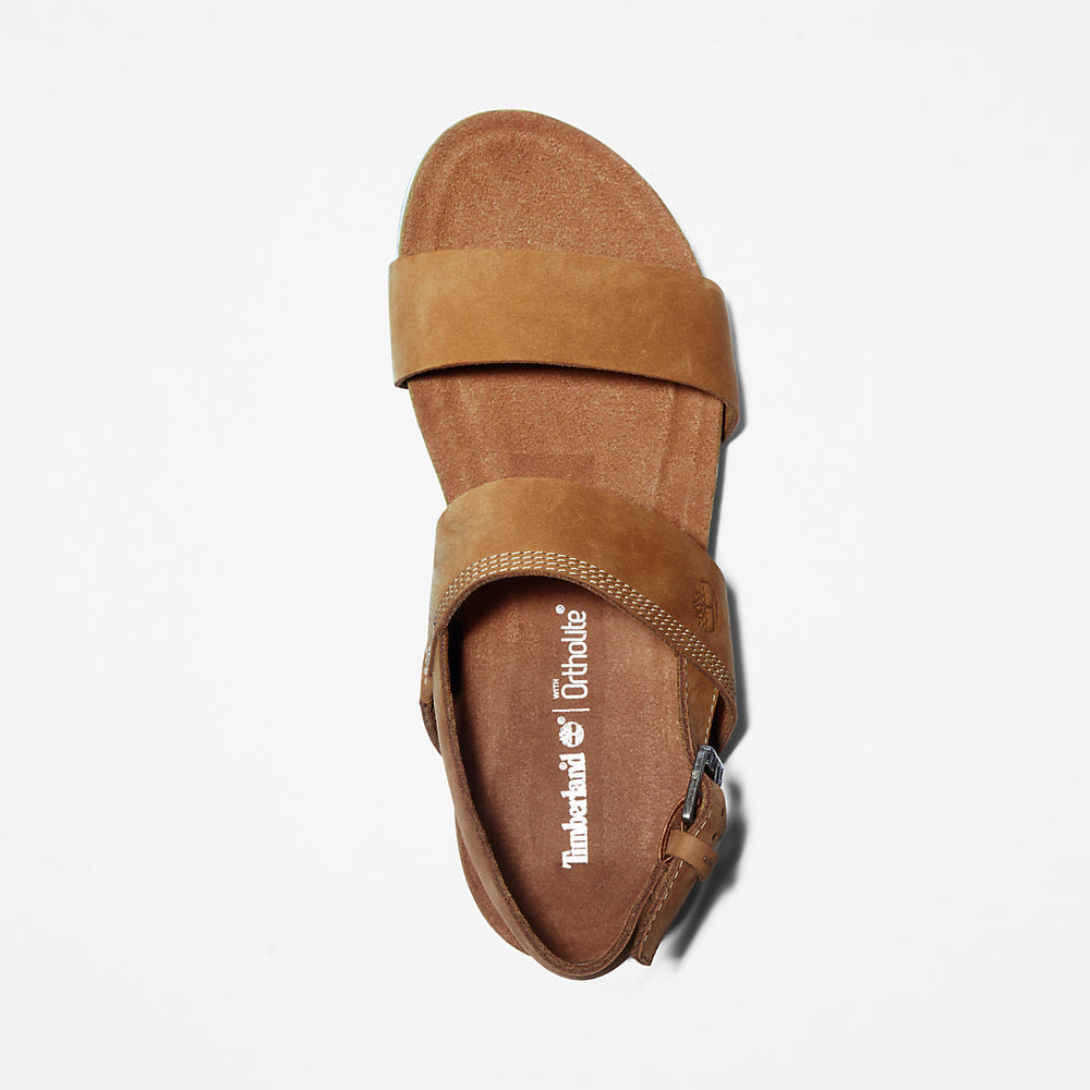 Malibu Waves Sandal for Women in Brown Timberland On Sale