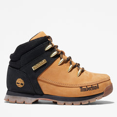 Euro Sprint Mid Hiker for Junior in Yellow/Black Timberland For Sale