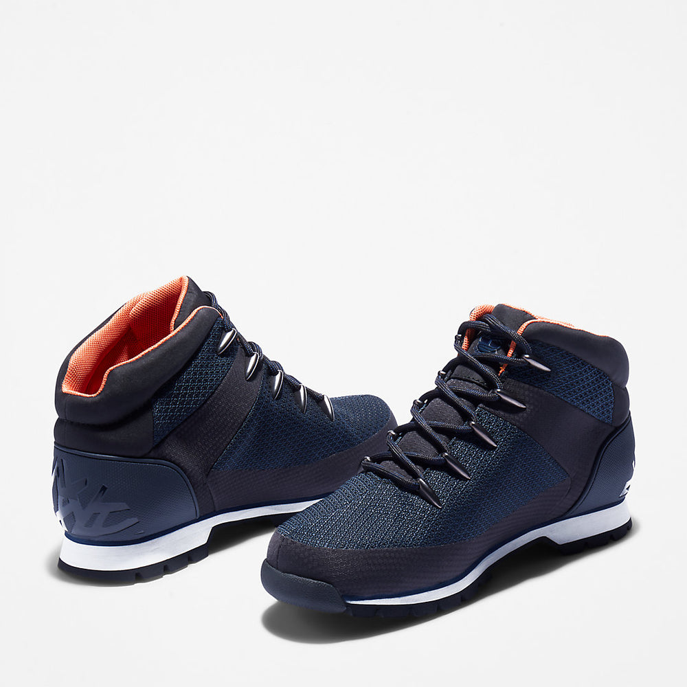 Euro Sprint Mid Hiker for Men in Navy Timberland Sale