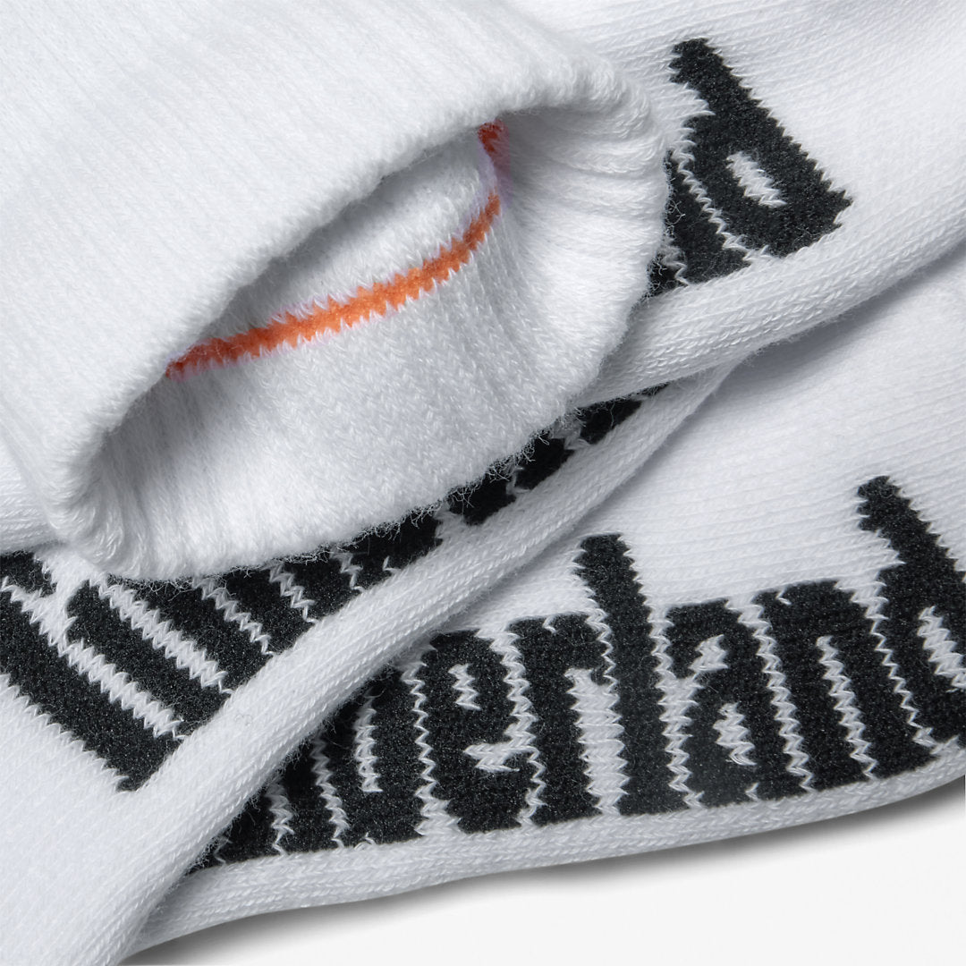 Stratham 3-Pack Crew Sport Socks for Men in White Timberland Sale