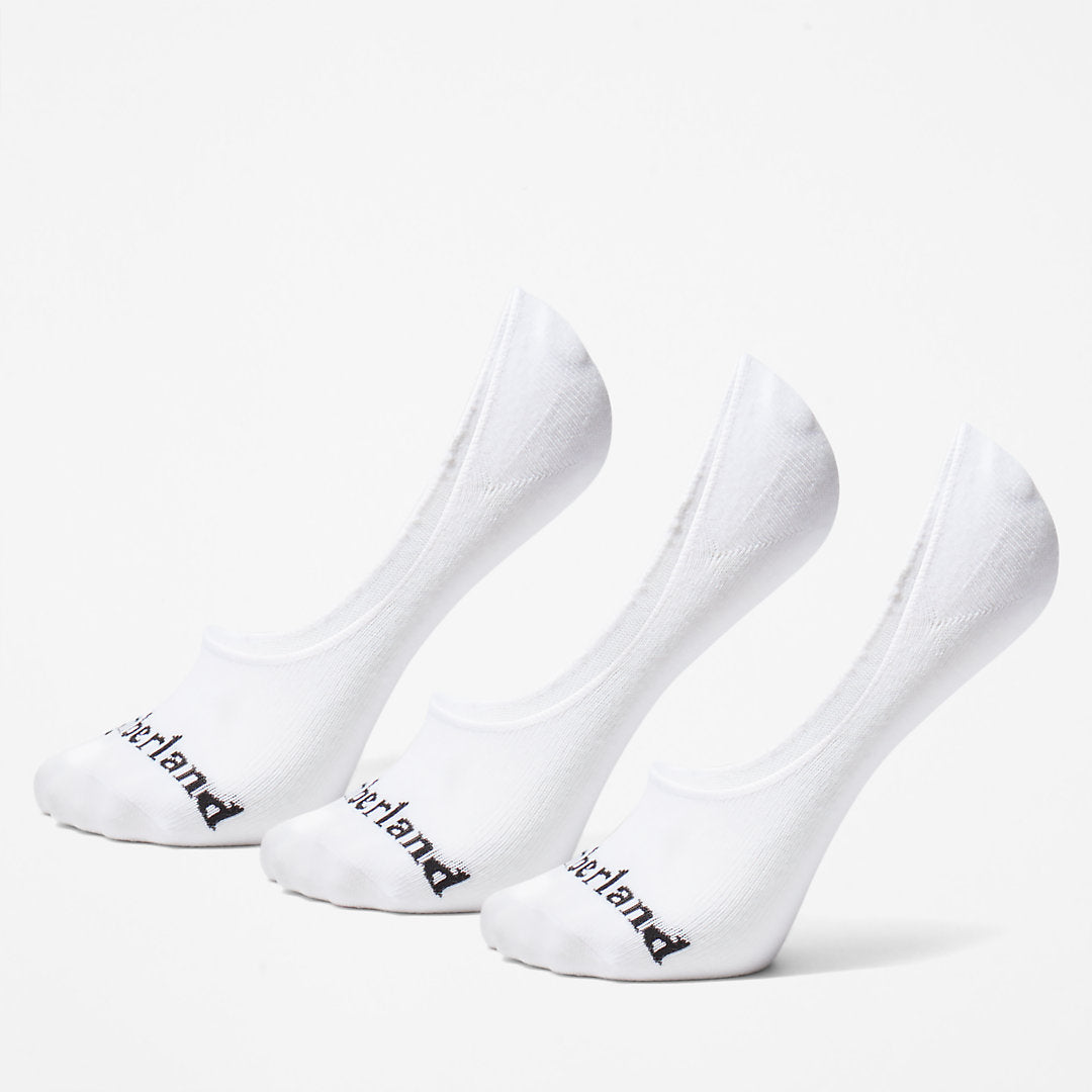 Stratham 3-Pack Low Liner Socks for Men in White Timberland Online
