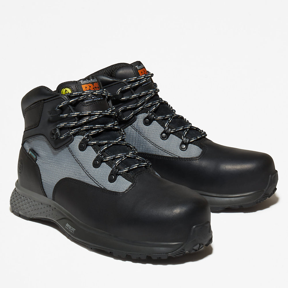 Timberland PRO® Euro Hiker Work Boot for Men in Black Timberland Online