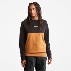 Cut-and-Sew Sweatshirt for Men in Black Timberland On Sale