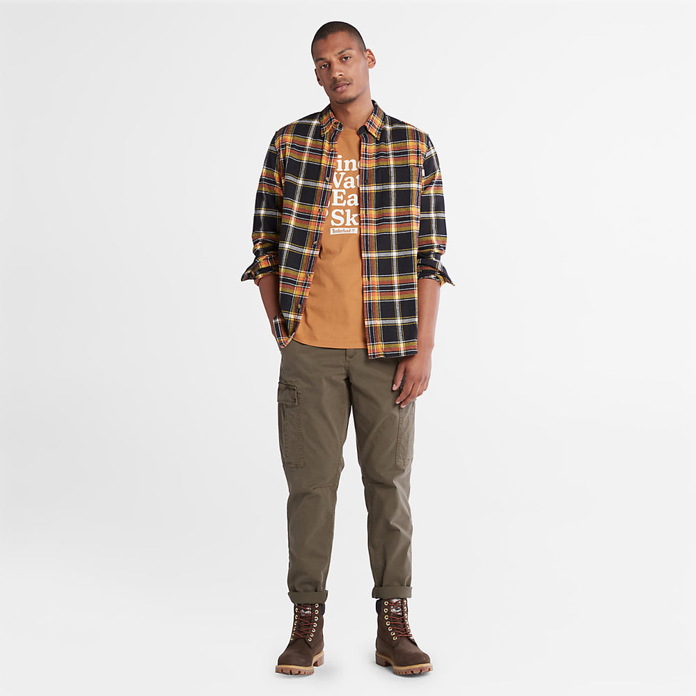 Core Twill Cargo Pants for Men in Dark Green Timberland Sale