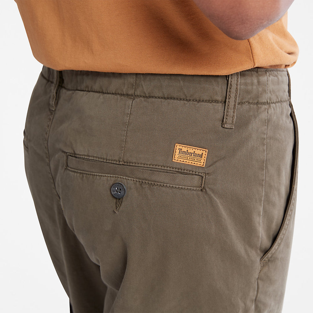 Core Twill Cargo Pants for Men in Dark Green Timberland Sale