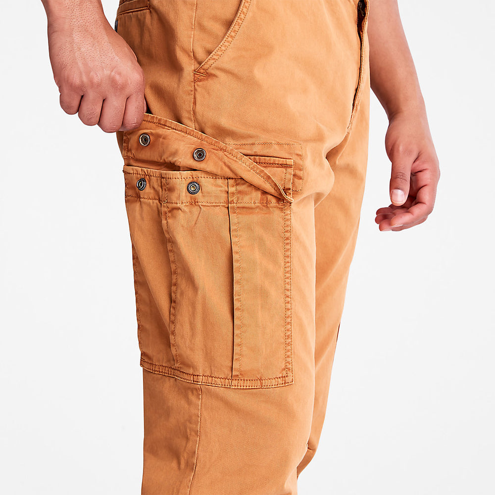 Core Twill Cargo Pants for Men in Yellow Timberland Discount