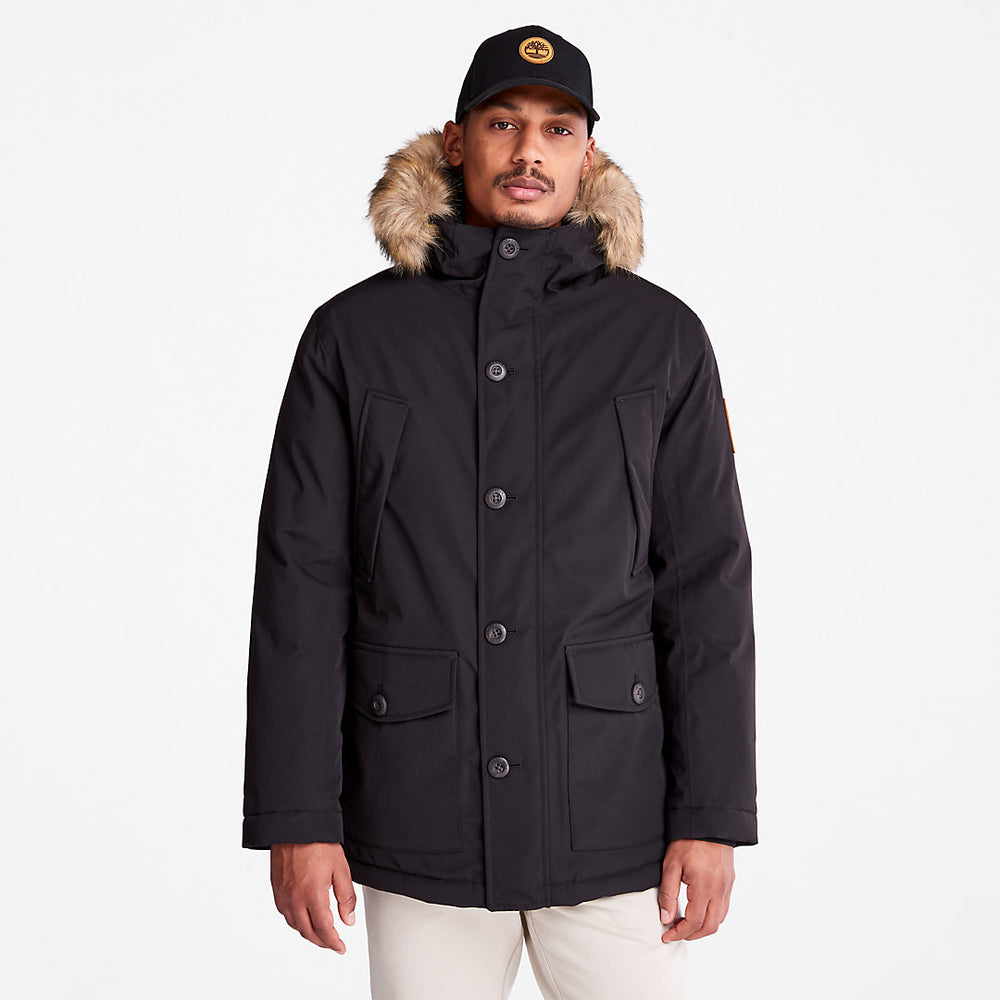 Scar Ridge Parka for Men in Black Timberland For Sale