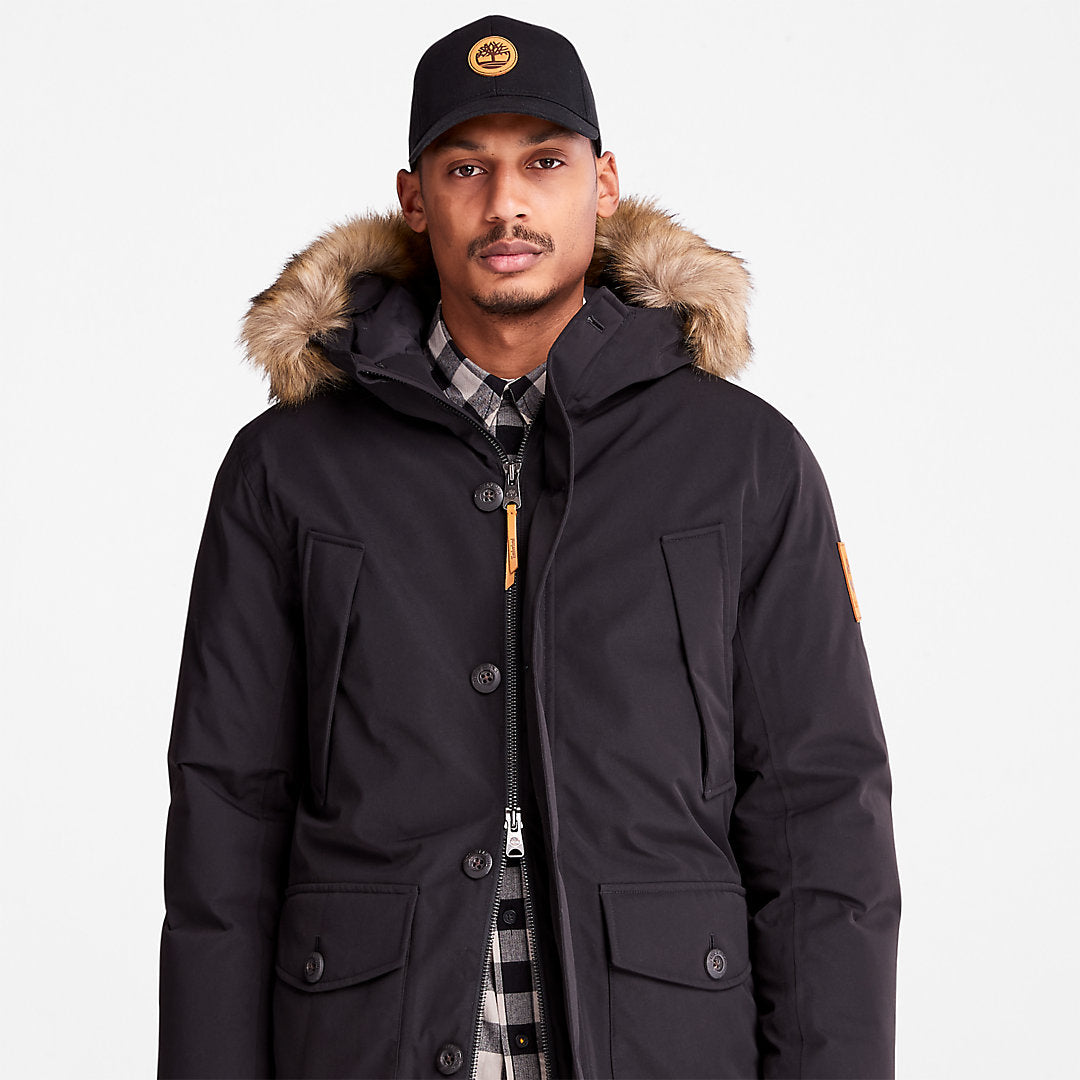 Scar Ridge Parka for Men in Black Timberland For Sale