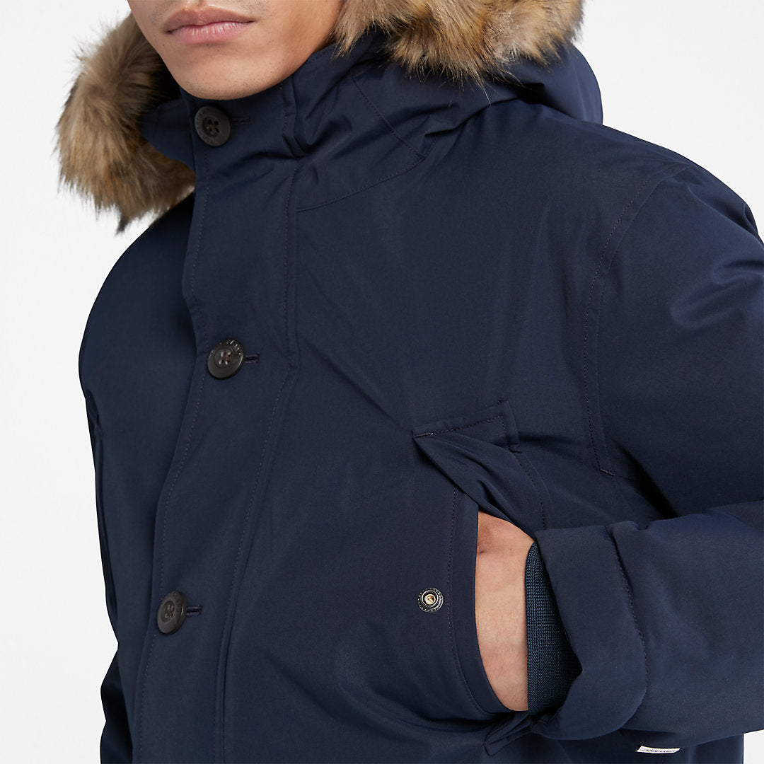 Scar Ridge Parka for Men in Navy Timberland Outlet