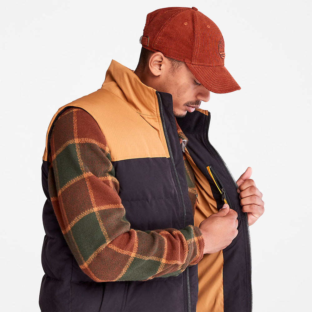 Welch Mountain Puffer Vest for Men in Black Timberland Online