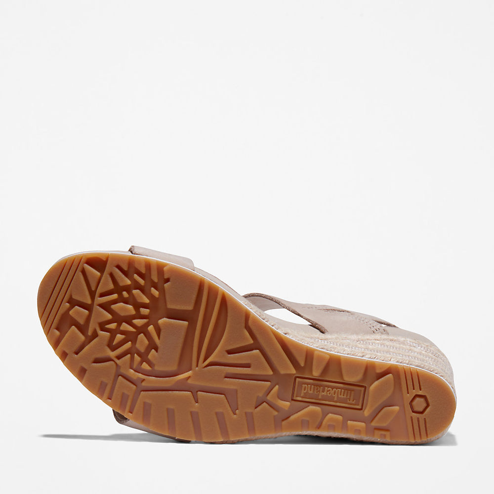 Capri Sunset Wedge Sandal for Women in Beige Timberland US