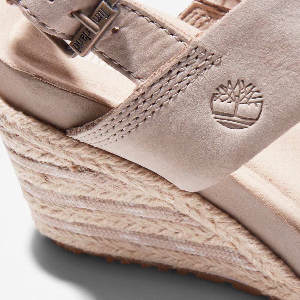 Capri Sunset Wedge Sandal for Women in Beige Timberland US