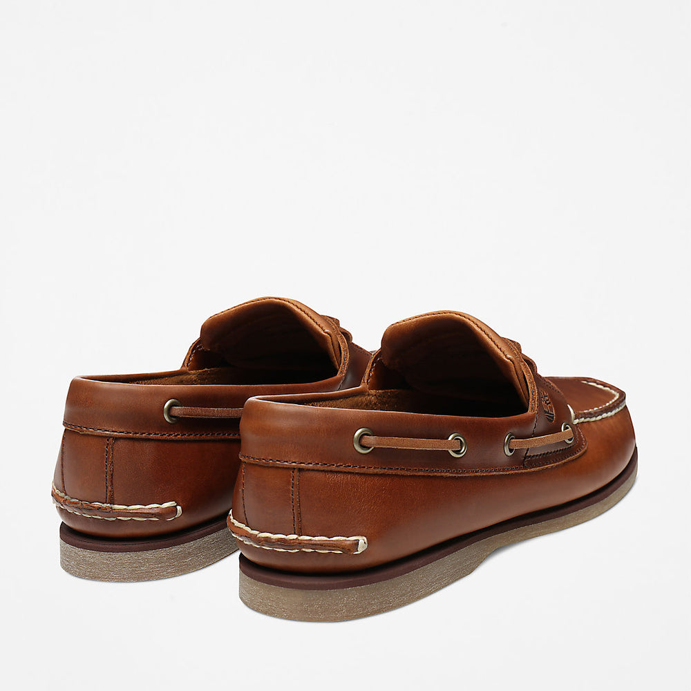 Classic Full-grain Boat Shoe for Men in Light Brown Timberland Online