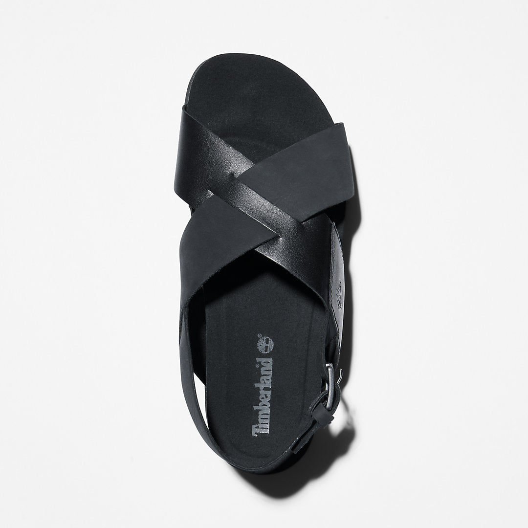 Santa Monica Sunrise Sandal for Women in Black Timberland For Sale
