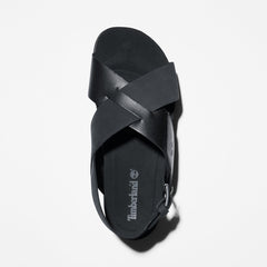 Santa Monica Sunrise Sandal for Women in Black Timberland For Sale
