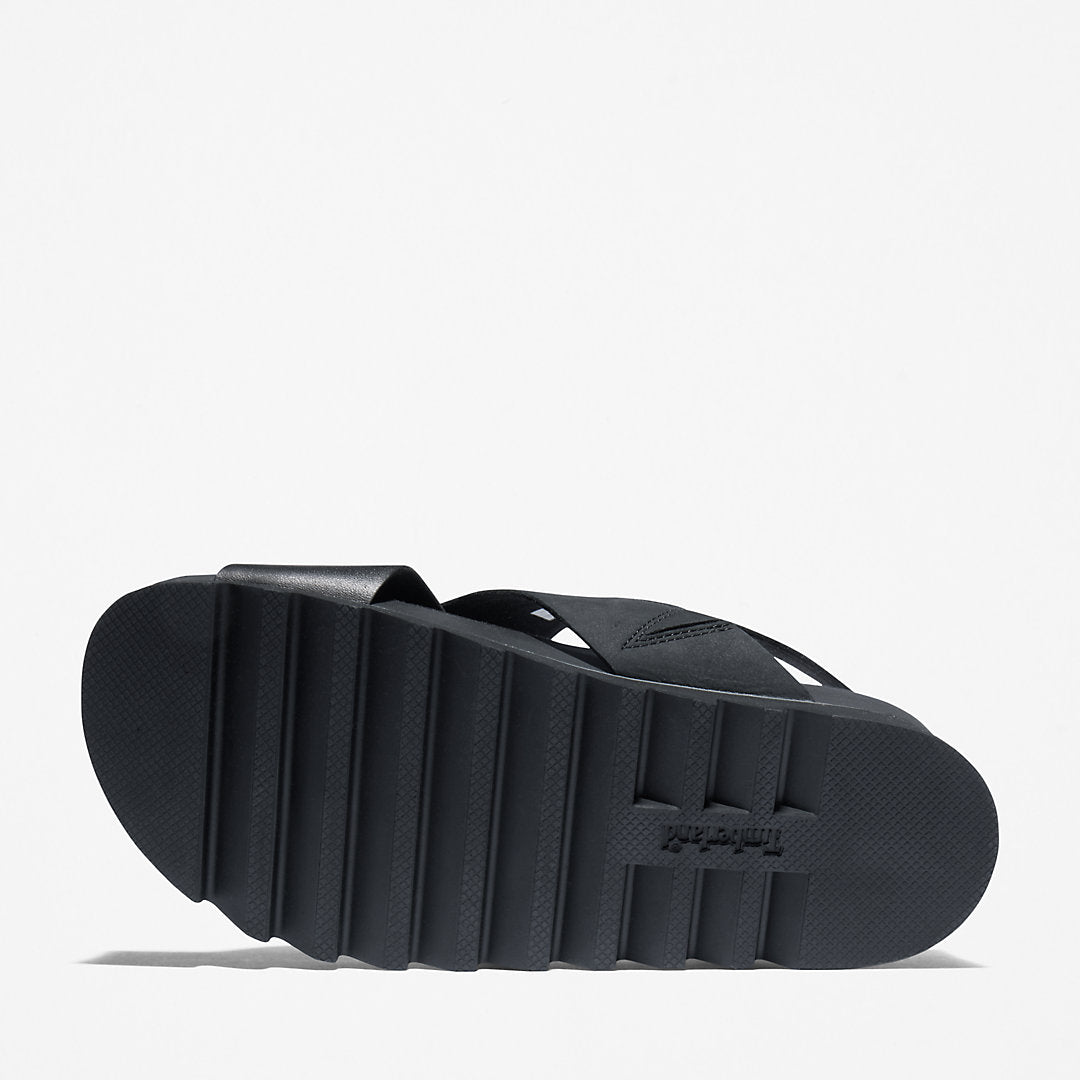 Santa Monica Sunrise Sandal for Women in Black Timberland For Sale