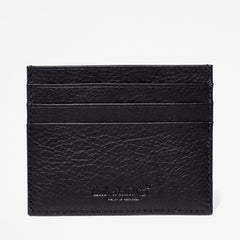 Leather Card Holder & Keyring Gift Set in Black Timberland For Sale