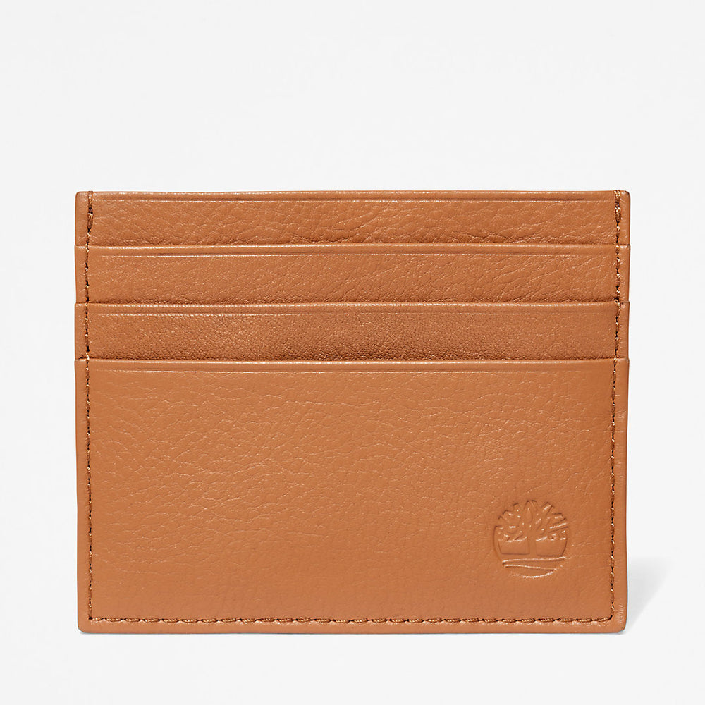 Leather Card Holder & Keyring Gift Set in Brown Timberland Outlet
