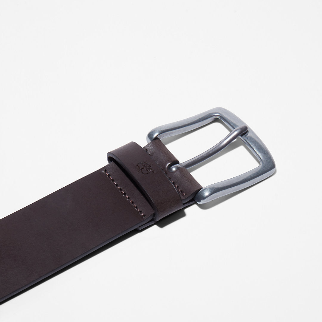 Casual Leather Belt for Men in Brown Timberland For Sale